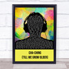 Imagine Dragons Cha-Ching (Till We Grow Older) Multicolour Man Headphones Song Lyric Print