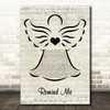 Conrad Sewell Remind Me Music Script Angel Song Lyric Quote Music Print