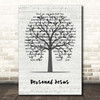 Depeche Mode Personal Jesus Music Script Tree Song Lyric Print