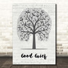 Bastille Good Grief Music Script Tree Song Lyric Print