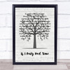 John Rowles If I Only Had Time Music Script Tree Song Lyric Print
