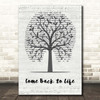 Kerrie Roberts Come Back to Life Music Script Tree Song Lyric Print
