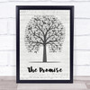 Sturgill Simpson The Promise Music Script Tree Song Lyric Wall Art Print