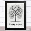 The O'Jays Family Reunion Music Script Tree Song Lyric Music Art Print
