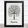 Ben Harper Forever Music Script Tree Song Lyric Music Art Print