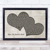 Rascal Flatts Bless The Broken Road Landscape Music Script Two Hearts Song Lyric Print
