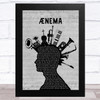 Tool Ænema Musical Instrument Mohawk Song Lyric Music Art Print