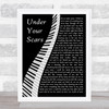 Godsmack Under Your Scars Piano Song Lyric Wall Art Print