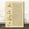 Elbow One Day Like This Rustic Script Song Lyric Quote Music Print