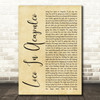 Four Tops Loco In Acapulco Rustic Script Song Lyric Quote Music Print