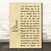 Pearl Jam Release Rustic Script Song Lyric Quote Music Print