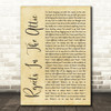 The Avett Brothers Rejects In The Attic Rustic Script Song Lyric Quote Music Print