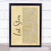 Adam Levine Lost Stars Rustic Script Song Lyric Quote Print