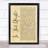 Lady Gaga A Star Born Soundtrack That Alright Rustic Script Song Lyric Print