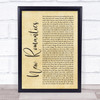 Taylor Swift New Romantics Rustic Script Song Lyric Quote Print