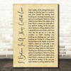 The Darkness I Believe In A Thing Called Love Rustic Script Song Lyric Print