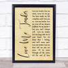 Elvis Presley Love Me Tender Rustic Script Song Lyric Quote Print