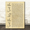 Paul Weller Sweet Pea, My Sweet Pea Rustic Script Song Lyric Quote Print