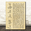 Joy Division Love Will Tear Us Apart Rustic Script Song Lyric Quote Print