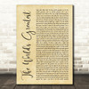 R Kelly The World's Greatest Rustic Script Song Lyric Quote Print