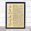 Paolo Nutini Growing Up Beside You Rustic Script Song Lyric Print