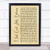 Elvis Presley I Just Can't Help Believin Rustic Script Song Lyric Print