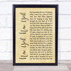 Frank Sinatra New York, New York Rustic Script Song Lyric Print