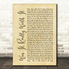 The Sherlocks Was It Really Worth It Rustic Script Song Lyric Print