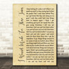 Brian Wilson I Wasnt Made For These Times Rustic Script Song Lyric Quote Print
