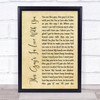 Herb Albert This Guys In Love With You Rustic Script Song Lyric Quote Print