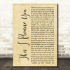N Sync This I Promise You Rustic Script Song Lyric Quote Print