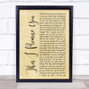 N Sync This I Promise You Rustic Script Song Lyric Quote Print