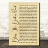Rascal Flatts Bless The Broken Road Rustic Script Song Lyric Quote Print