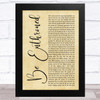 Bethel Music Be Enthroned Rustic Script Song Lyric Music Art Print