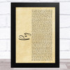Dave Matthews Band Pig Rustic Script Song Lyric Music Art Print