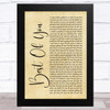Foo Fighters Best Of You Rustic Script Song Lyric Music Art Print