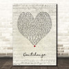 Musiq Soulchild Dontchange Script Heart Song Lyric Print