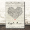 Neneh Cherry Buffalo Stance Script Heart Song Lyric Print