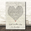Phil Vassar Just Another Day In Paradise Script Heart Song Lyric Print