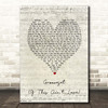 Sophie Ellis-Bextor Groovejet (If This Ain't Love) Script Heart Song Lyric Print