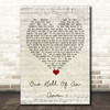 Brantley Gilbert One Hell Of An Amen Script Heart Song Lyric Print