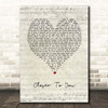 Adam Lambert Closer To You Script Heart Song Lyric Print