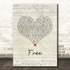 Deniece Williams Free Script Heart Song Lyric Print