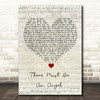 Eurythmics There Must Be An Angel Script Heart Song Lyric Print