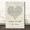 Guy Sebastian Angels Brought Me Here Script Heart Song Lyric Print