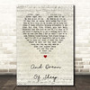 Kate Bush And Dream Of Sheep Script Heart Song Lyric Print