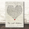 Michael Jackson The Lost Children Script Heart Song Lyric Print