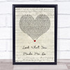 Taylor Swift Look What You Made Me Do Script Heart Song Lyric Wall Art Print