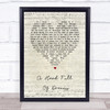 Coldplay A Head Full Of Dreams Script Heart Song Lyric Wall Art Print