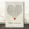 Cat Stevens Father And Son Script Heart Song Lyric Quote Music Print